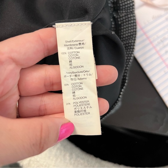 NWT Gap Women's Black White Tweed Sleeveless Dress Size 4 Cotton - Picture 5 of 9